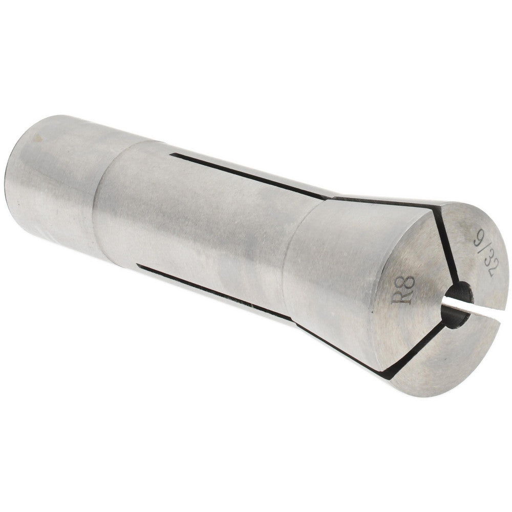 Value Collection 231-4718 R8 Collet 9/32", 0.0007" TIR, Round, 7/16-20 Drawbar Thread