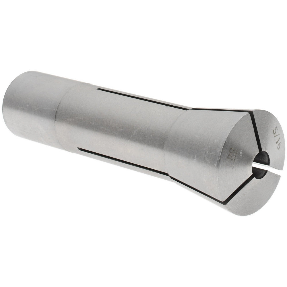 Value Collection 231-4720 R8 Collet 5/16", 0.0007" TIR, Round, 7/16-20 Drawbar Thread