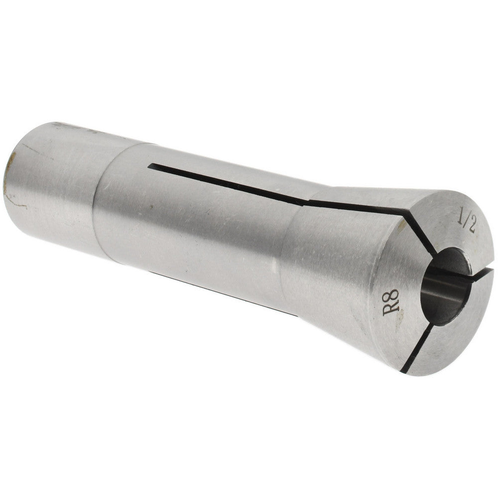 Value Collection 231-4732 R8 Collet 1/2", 0.0007" TIR, Round, 7/16-20 Drawbar Thread