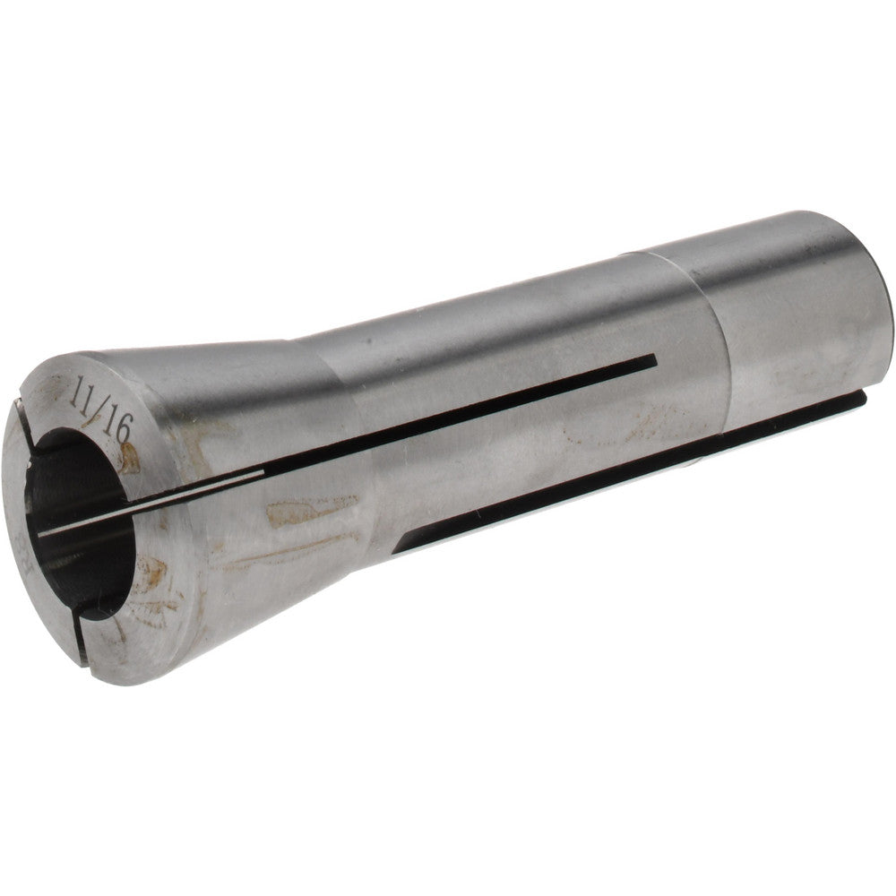 Value Collection 231-4744 R8 Collet 11/16", 0.0007" TIR, Round, 7/16-20 Drawbar Thread