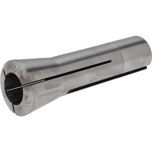 Value Collection 231-4744 R8 Collet 11/16", 0.0007" TIR, Round, 7/16-20 Drawbar Thread