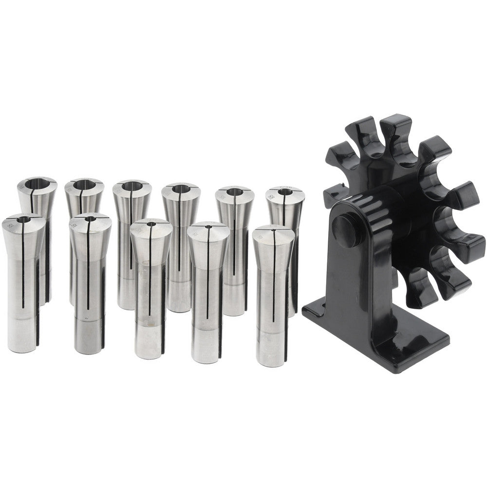 Value Collection R8/HOLDER SET Collet Set 11 Pc, 1/8 to 3/4" Capacity
