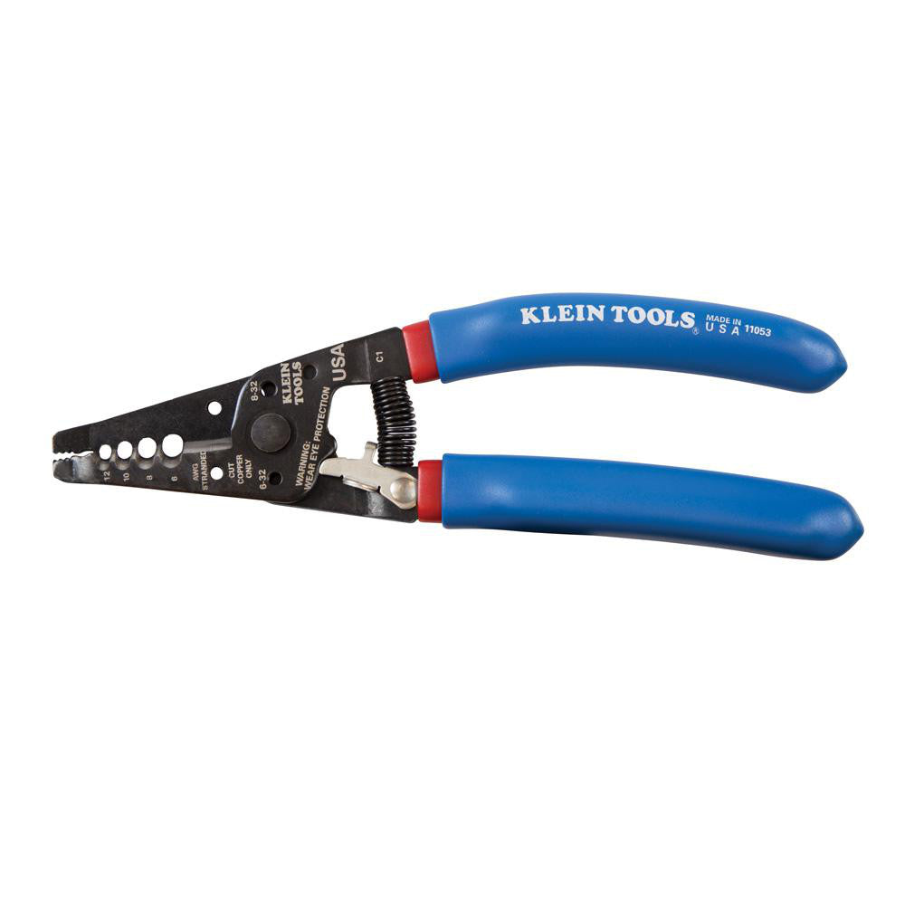 Klein Tools 11053 Wire Stripper 12 AWG Stranded, 6 AWG Stranded Max Capacity
