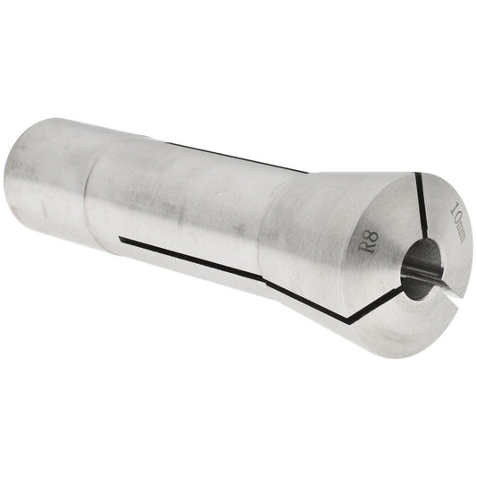 Value Collection 231-4810 R8 Collet 10.00 mm, 0.0007" TIR, Round, 7/16-20 Drawbar Thread
