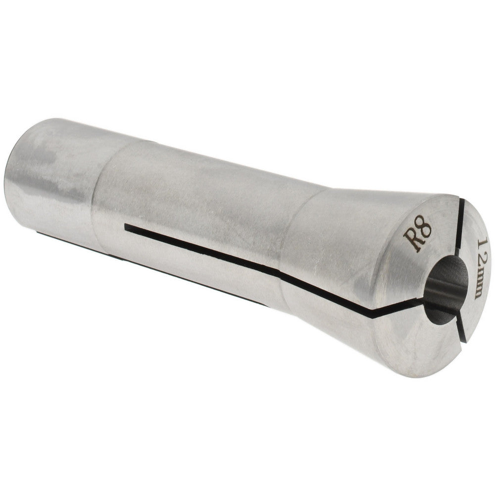 Value Collection 231-4812 R8 Collet 12.00 mm, 0.0007" TIR, Round, 7/16-20 Drawbar Thread
