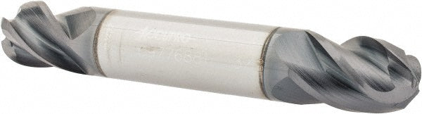 Accupro 09776881 Ball End Mill 0.375" Dia, 0.5" LOC, 4 Flute, Solid Carbide