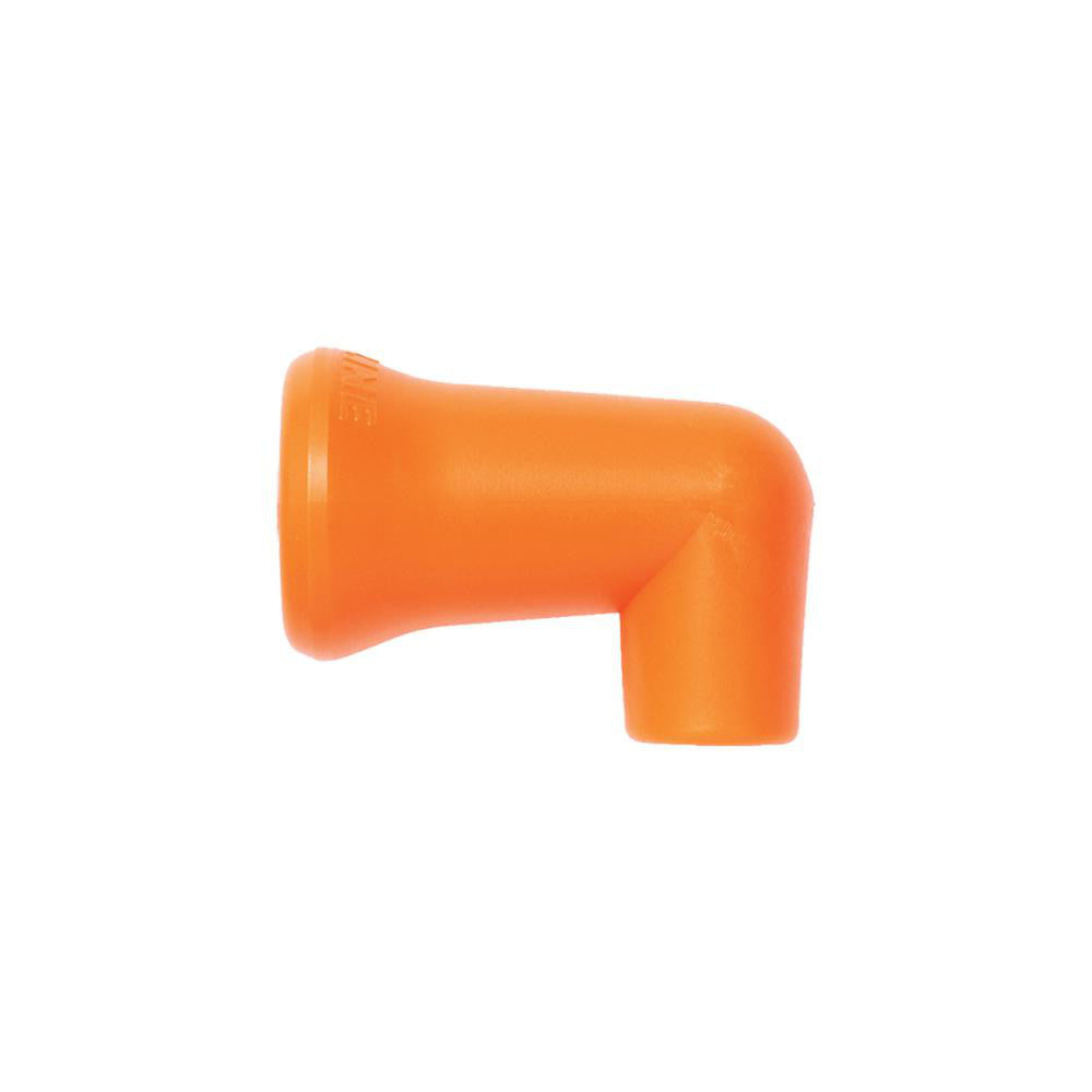Loc-Line 41472 90 Spray Coolant Hose Nozzle 1/4" Nozzle Dia, Acetal