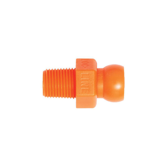 Loc-Line 41405 4 Piece, 1/4" Hose ID, Male to Female Coolant Hose Connector