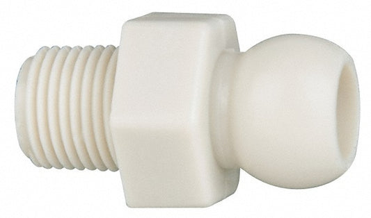 Cedarberg 8425-17 4 Piece, 1/4" Hose ID, Male to Male Coolant Hose Pipe Thread Connector