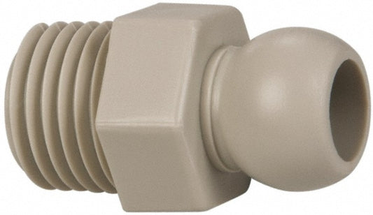 Cedarberg 8425-18 4 Piece, 1/4" Hose ID, Male to Male Coolant Hose Pipe Thread Connector
