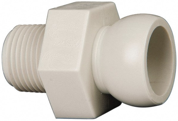 Cedarberg 8450-17 4 Piece, 1/2" Hose ID, Male to Male Coolant Hose Pipe Thread Connector
