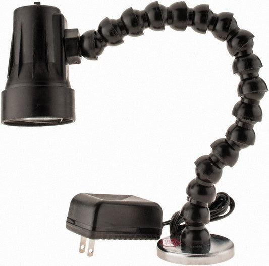 Cedarberg 8702-078 Task Light Halogen, 12" Reach, Gooseneck Arm, Black