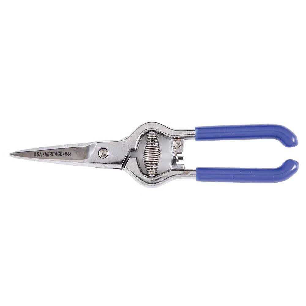 Heritage Cutlery 844 Shears 8" OAL, 2-1/4" LOC, Chrome-Plated Blades
