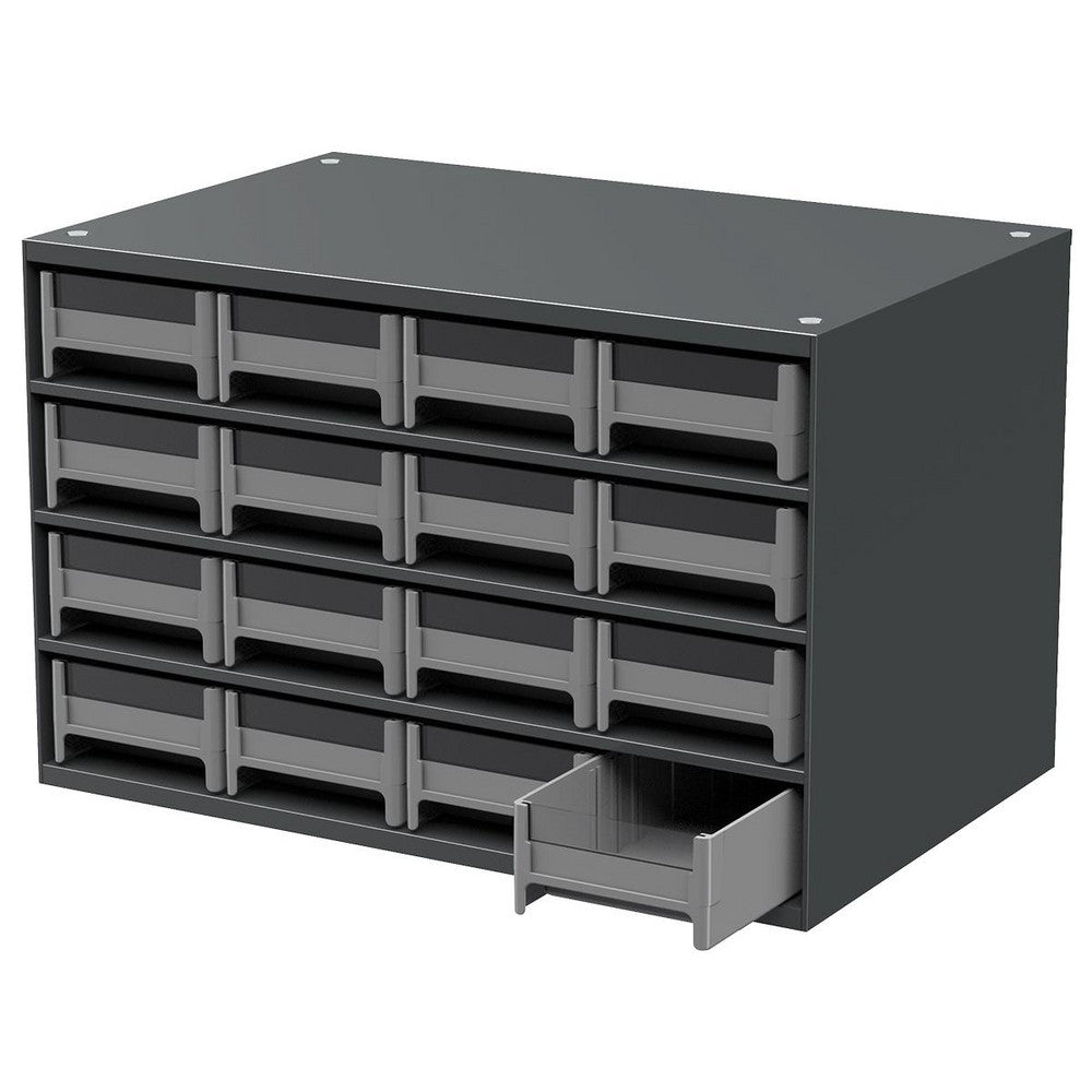 Akro-Mils 19416 16 Drawer, Small Parts Modular Steel Frame Storage Cabinet