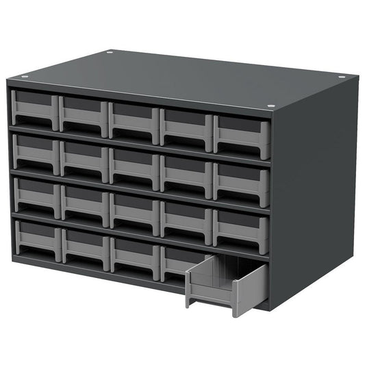 Akro-Mils 19320 20 Drawer, Small Parts Modular Steel Frame Storage Cabinet