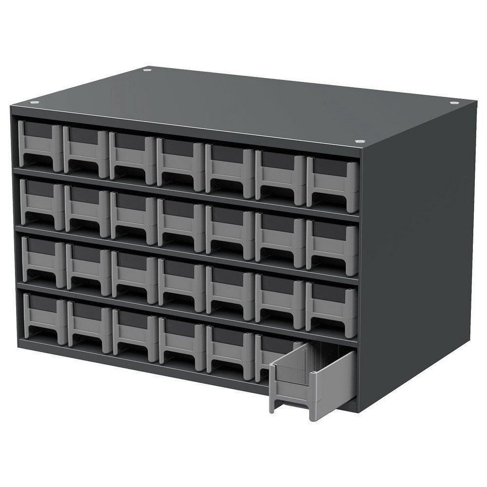 Akro-Mils 19228 28 Drawer, Small Parts Modular Steel Frame Storage Cabinet