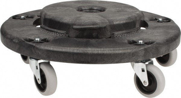 Rubbermaid FG264000BLA BRUTE Dolly Black Fits 20 Gallon, 32 Gallon, 44 Gallon, & 55 Gallon BRUTE Containers
