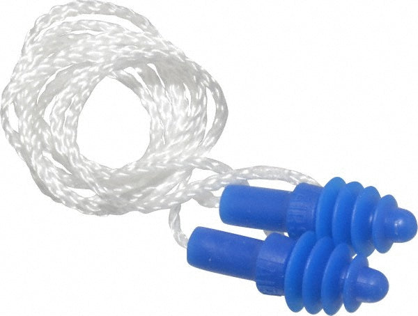 Howard Leight AS-30W Earplugs Rubber, Flanged, No Roll, Corded
