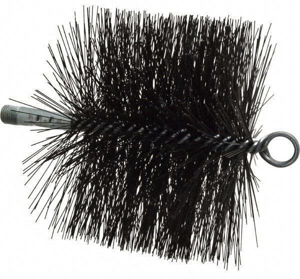 Schaefer Brush 43384 Double Stem/Spiral Tube Brush 6" Dia, 7-1/2" OAL