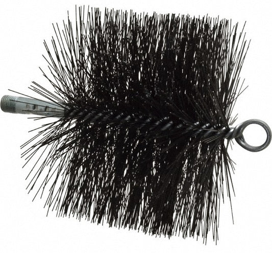 Schaefer Brush 43384 Double Stem/Spiral Tube Brush 6" Dia, 7-1/2" OAL