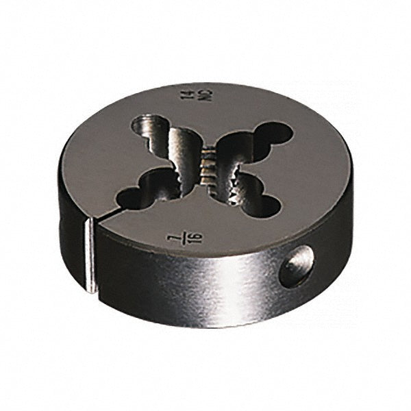 Greenfield Threading 400302 Round Die 1/4-20, 1" OD, High Speed Steel