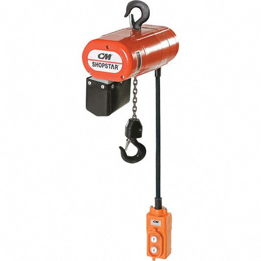 CM 2110 Electric Chain Hoist 1,000 lb Working Load Limit