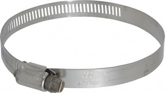 Ideal Tridon 620056706 Worm Gear Clamp SAE 56, 3-1/16 to 4" Dia, Stainless Steel Band