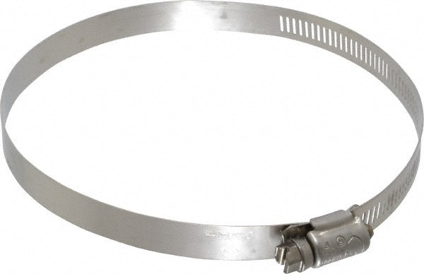 Ideal Tridon 620080706 Worm Gear Clamp SAE 80, 3-1/2 to 5-1/2" Dia, Stainless Steel Band