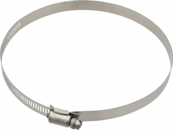 Ideal Tridon 620096706 Worm Gear Clamp SAE 96, 4-1/2 to 6-1/2" Dia, Stainless Steel Band