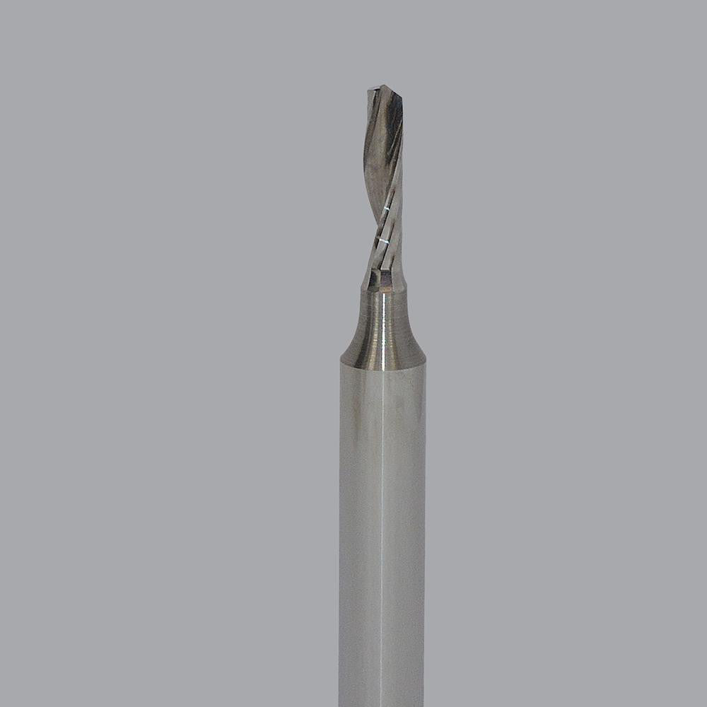 Onsrud 65-012 Spiral Router Bit 0.125" Dia, 0.5" LOC, 1/4" Shank Dia, Upcut