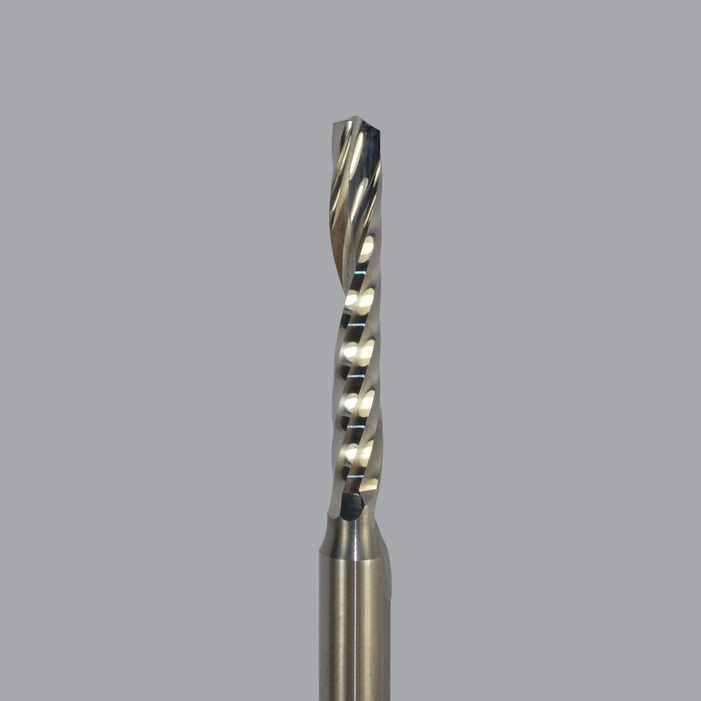 Onsrud 65-020 Spiral Router Bit 0.1875" Dia, 1.25" LOC, 1/4" Shank Dia, Upcut