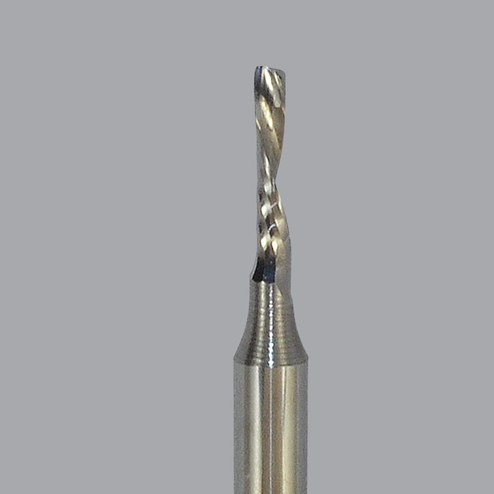 Onsrud 64-000 Spiral Router Bit 0.0625" Dia, 0.25" LOC, 1/8" Shank Dia, Downcut
