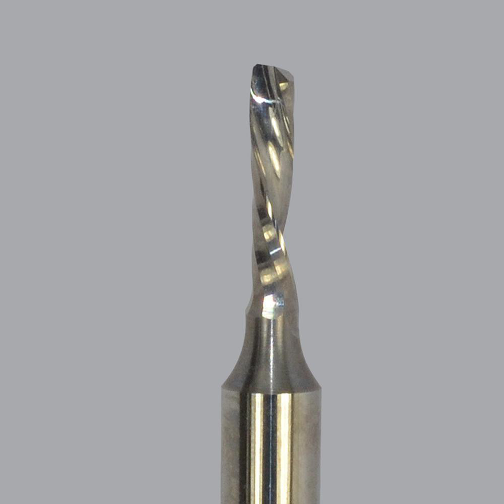 Onsrud 64-012 Spiral Router Bit 0.125" Dia, 0.5" LOC, 1/4" Shank Dia, Downcut
