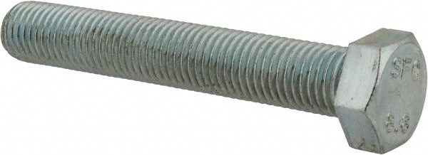 Value Collection 815934PR Hex Head Cap Screw M16x2, 100.00 mm Length Under Head, Grade 8.8 Steel, Zinc Finish