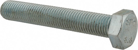 Value Collection 815934PR Hex Head Cap Screw M16x2, 100.00 mm Length Under Head, Grade 8.8 Steel, Zinc Finish