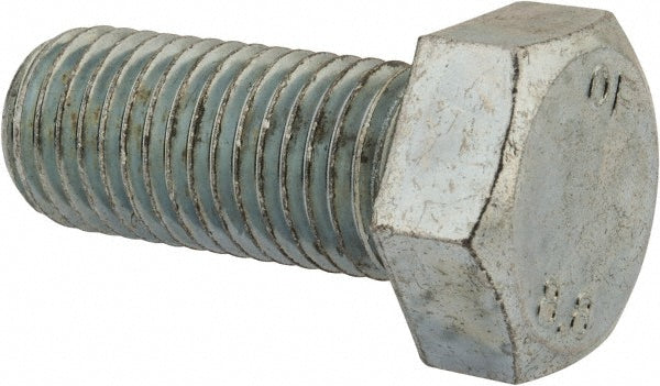 Value Collection 815297PS Hex Head Cap Screw M24x3, 55.00 mm Length Under Head, Grade 8.8 Steel, Zinc Finish