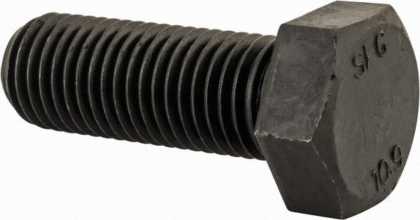 Value Collection 462751PS Hex Head Cap Screw M20x2.5, 55.00 mm Length Under Head, Grade 10.9 Steel, Bright/Uncoated Finish