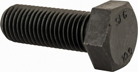 Value Collection 462751PS Hex Head Cap Screw M20x2.5, 55.00 mm Length Under Head, Grade 10.9 Steel, Bright/Uncoated Finish