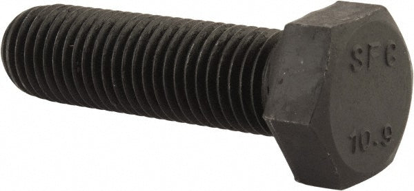 Value Collection 462235PR Hex Head Cap Screw M20x2.5, 70.00 mm Length Under Head, Grade 10.9 Steel, Bright/Uncoated Finish