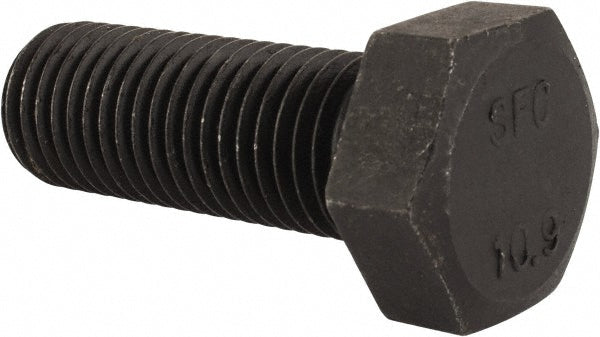 Value Collection 462776PS Hex Head Cap Screw M24x3, 65.00 mm Length Under Head, Grade 10.9 Steel, Bright/Uncoated Finish