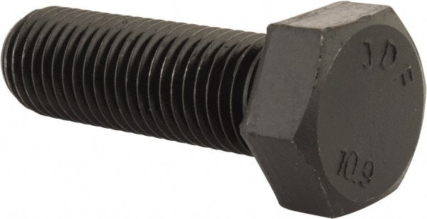 Value Collection 462777PR Hex Head Cap Screw M24x3, 75.00 mm Length Under Head, Grade 10.9 Steel, Bright/Uncoated Finish