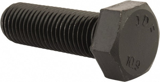 Value Collection 462777PR Hex Head Cap Screw M24x3, 75.00 mm Length Under Head, Grade 10.9 Steel, Bright/Uncoated Finish