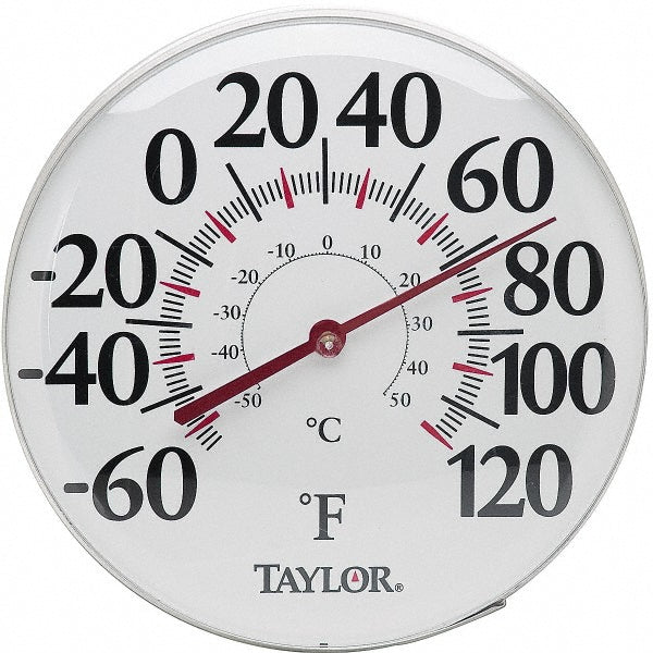 Taylor 68162J -40 to 120&degF, Window and Wall Thermometer