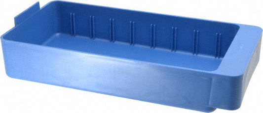Quantum Storage QED401BL Plastic Drawer Bin Blue