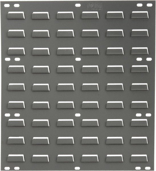 Quantum Storage QLP-1819 Bin Louvered Panel Use with Quantum Storage Systems - ALL QUS Bins, Gray