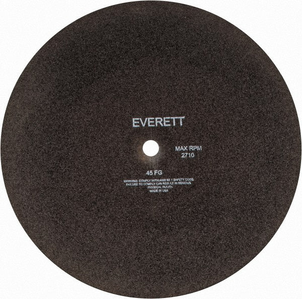 Everett 45FG-20 DRY Cut-Off Wheel 20" Dia, 3/16" Thick, 1" Hole, Aluminum Oxide