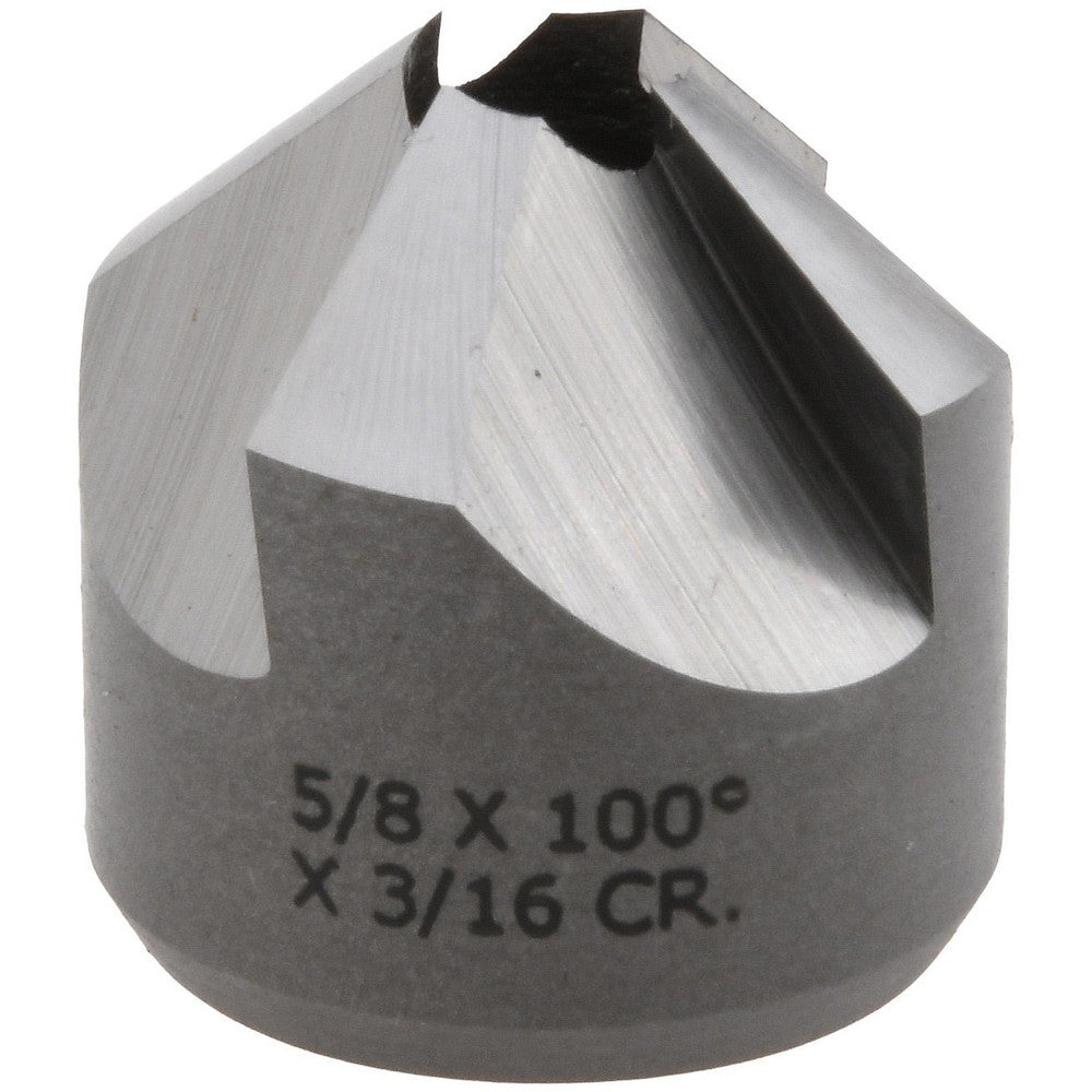 CRAIG TOOLS INC. 180-7J 4 Flutes, 5/8" Cutter Head Dia, 3/16" Pilot Hole Dia, High Speed Steel Reverse Countersink