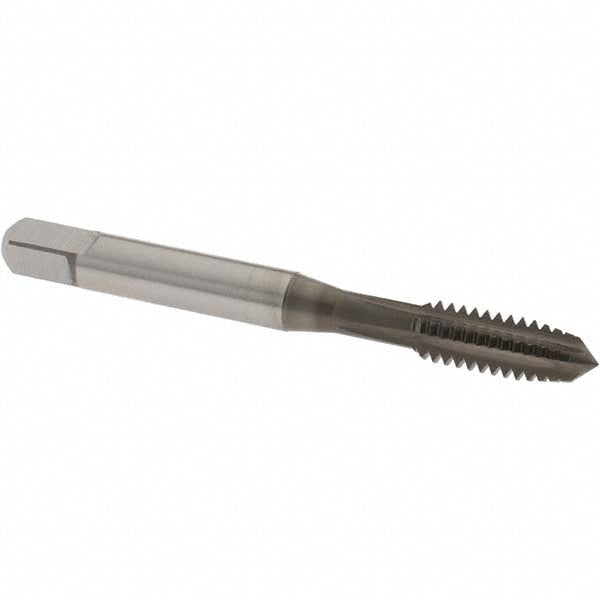OSG 3147803 Straight Flute Tap 1/4-20 UNC, 4 Flute, Plug Chamfer, 2B Class of Fit, Cobalt, Nitride Finish