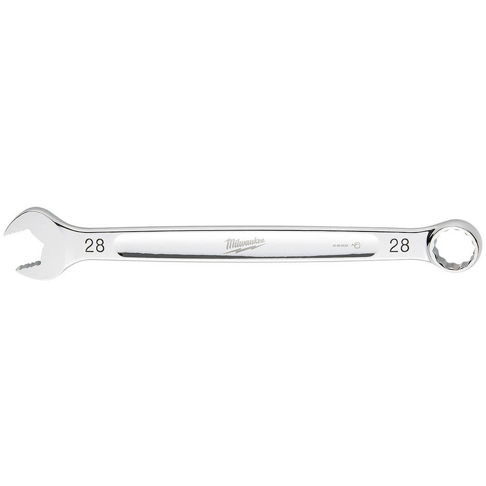 Milwaukee Tool 45-96-9528 Combination Wrench 28.00 mm Head Size, 15 deg Offset