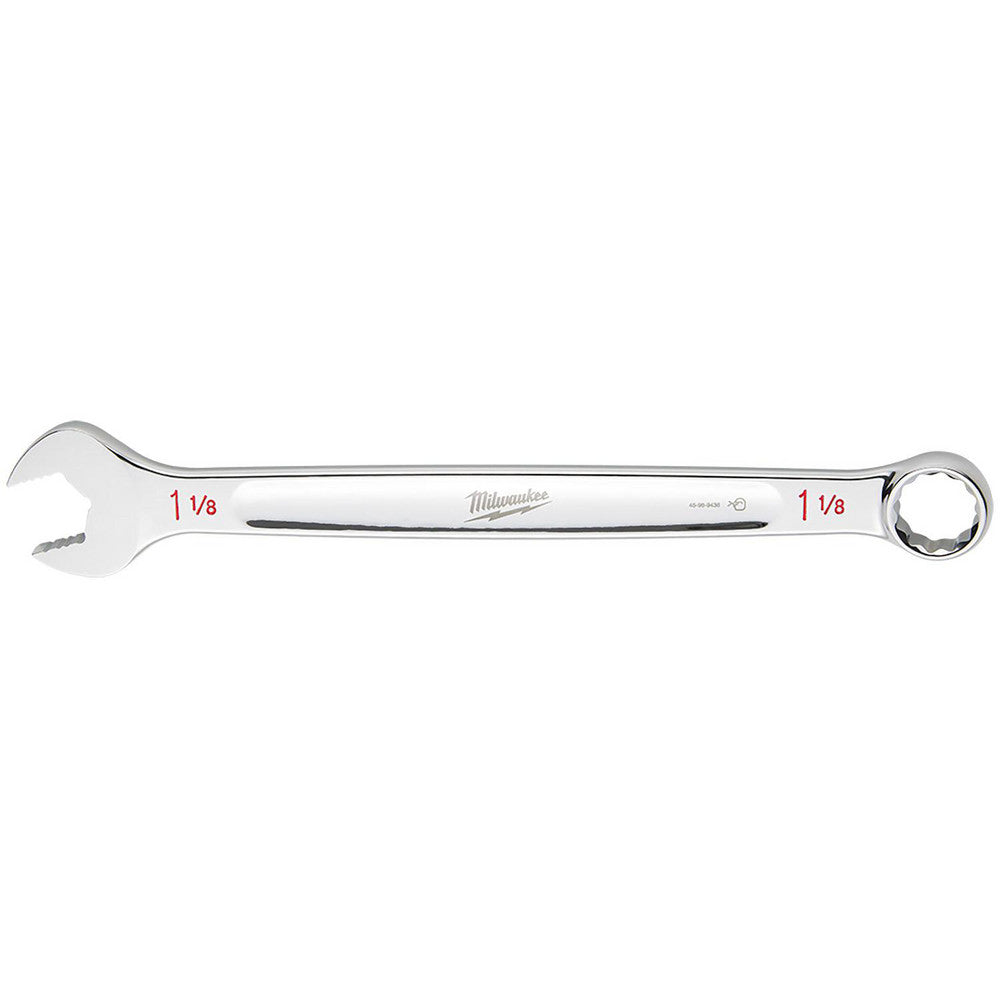 Milwaukee Tool 45-96-9436 Combination Wrench 1-1/8" Head Size, 15 deg Offset